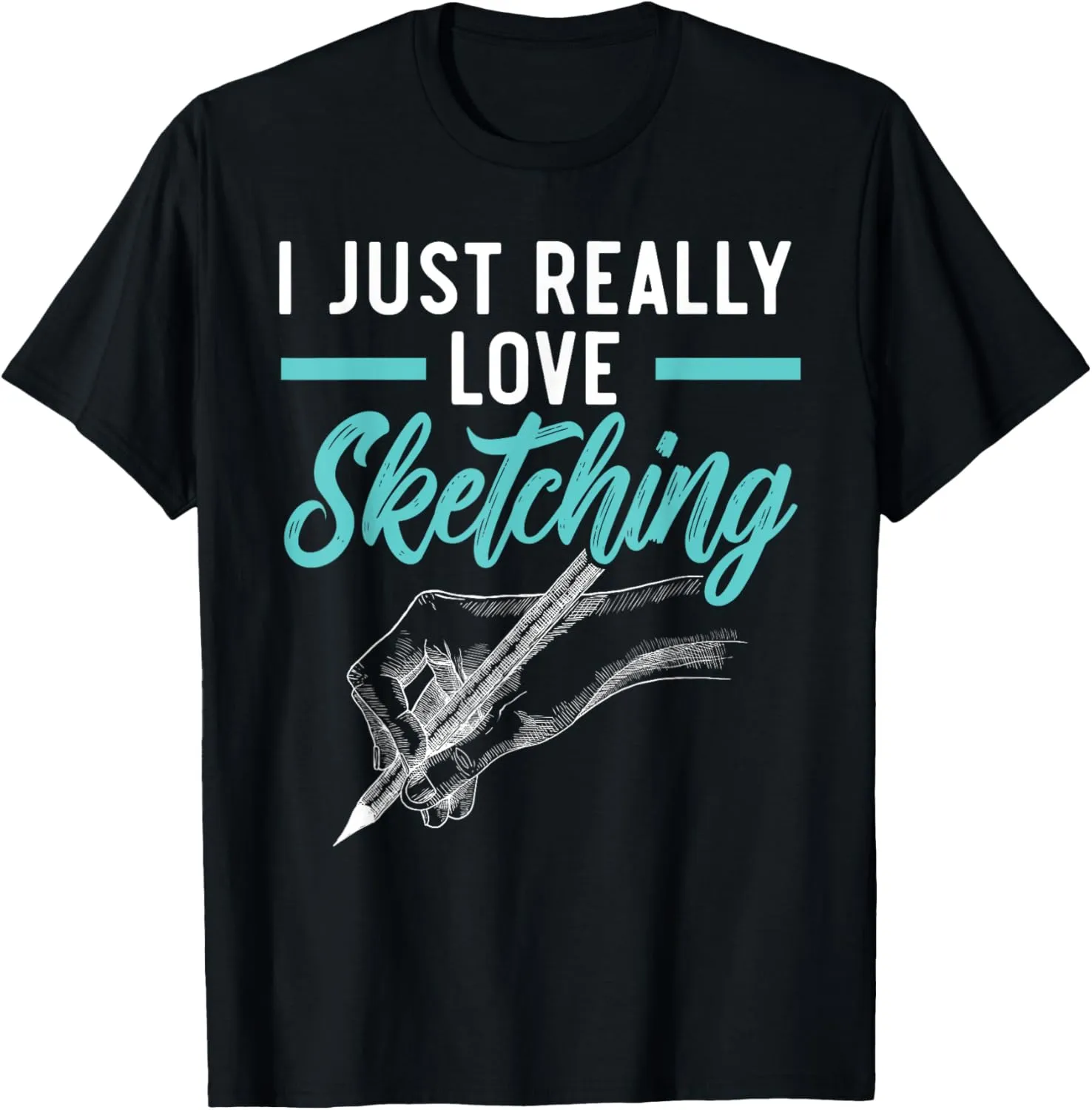 Sketching Drawing Doodling Pencil Draw Sketch Artist T-Shirt
